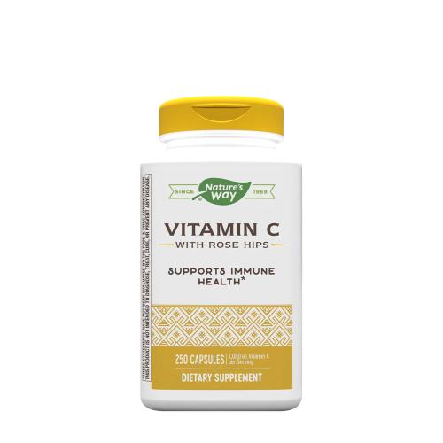 Nature's Way Vitamin C with Rose Hips (250 Capsules)