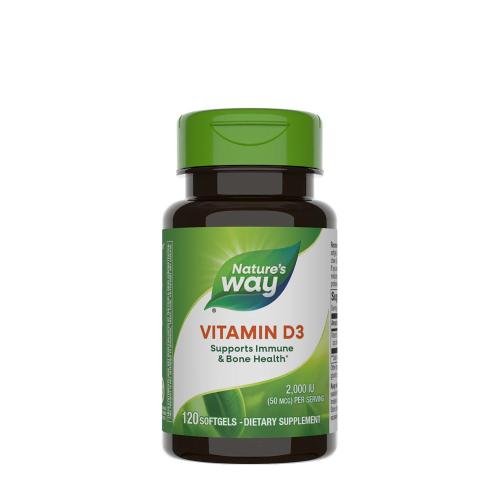 Nature's Way Vitamin D3 (120 Softgels)