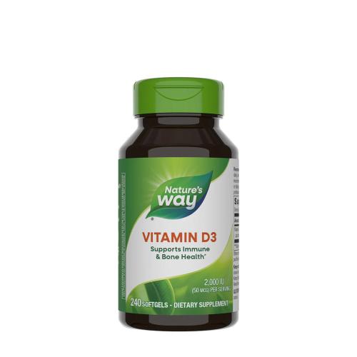 Nature's Way Vitamin D3 (240 Softgels)