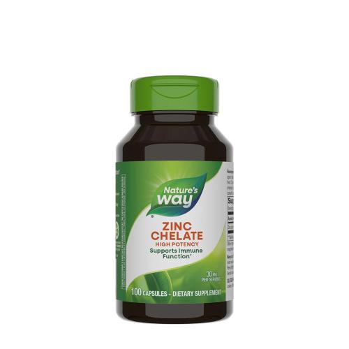 Nature's Way Zinc Chelate (100 Capsules)