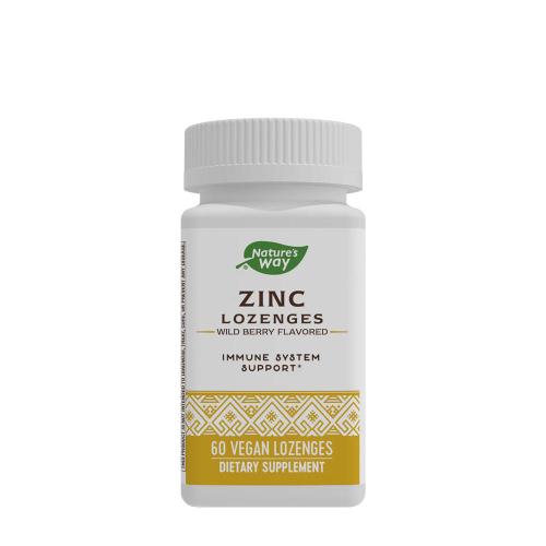 Nature's Way Zinc Lozenges  (60 Lozenges, Wild Berry)