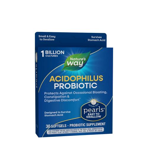 Nature's Way Probiotic Pearls® Acidophilus (30 Softgels)