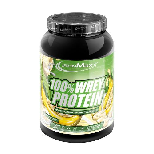 Ironmaxx 100% Whey Protein (900 g, Banana Yogurt)