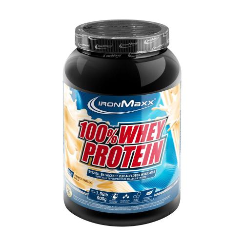 Ironmaxx 100% Whey Protein (900 g, French Vanilla)