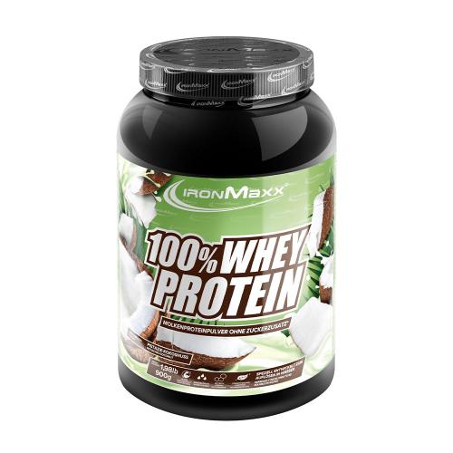 Ironmaxx 100% Whey Protein (900 g, Pistachio coconut)