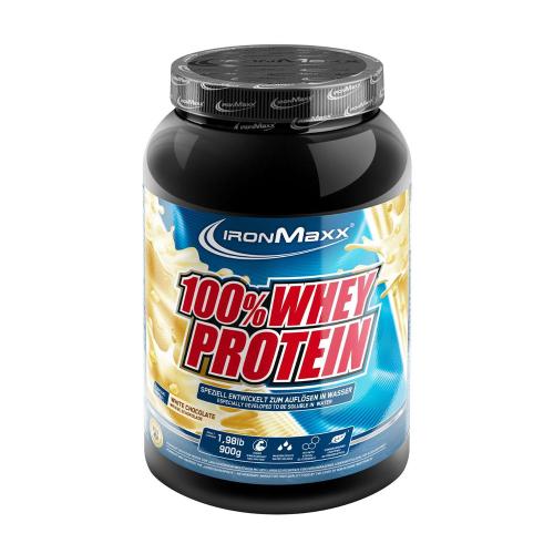 Ironmaxx 100% Whey Protein (900 g, White Chocolate)