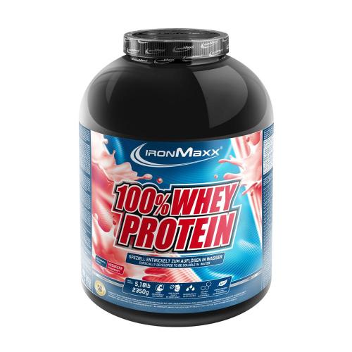 Ironmaxx 100% Whey Protein (2350 g, Strawberry)