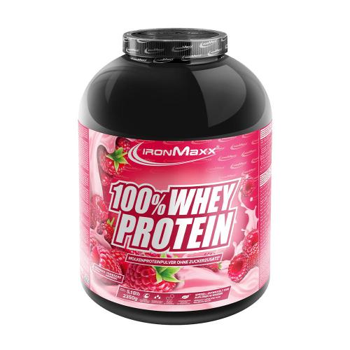 Ironmaxx 100% Whey Protein (2350 g, Raspberry)