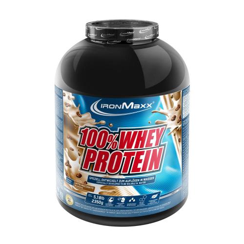 Ironmaxx 100% Whey Protein (2350 g, Latte Macchiato)