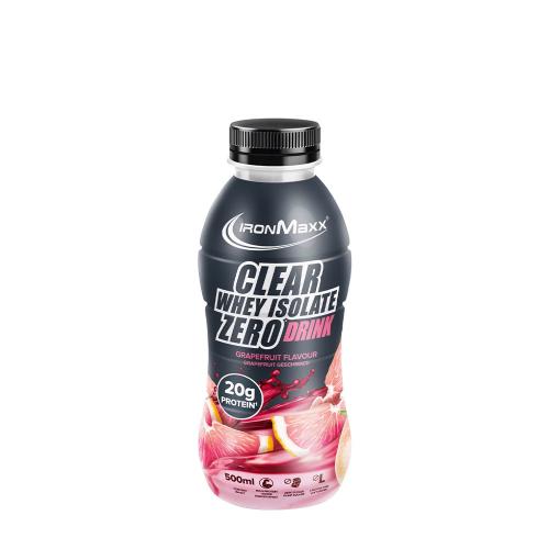 Ironmaxx Clear Whey Isolate Zero Drink (500 ml, Grapefruit)