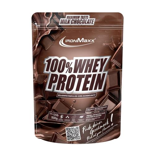 Ironmaxx 100% Whey Protein (500 g, Milk Chocolate)