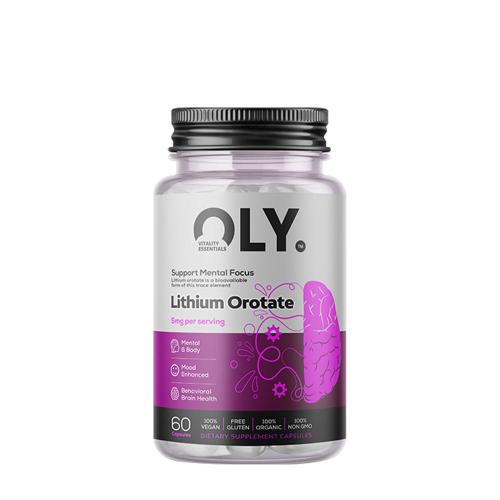 Oly Lithium Orotate 5 mg (60 Capsules)