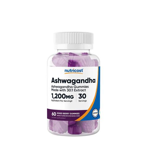 Nutricost Ashwagandha Gummies 1200 mg (60 Gummies, Mixed Berry)