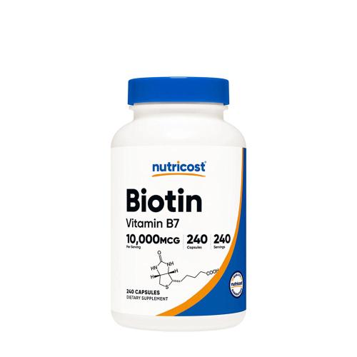 Nutricost Biotin  (240 Capsules)