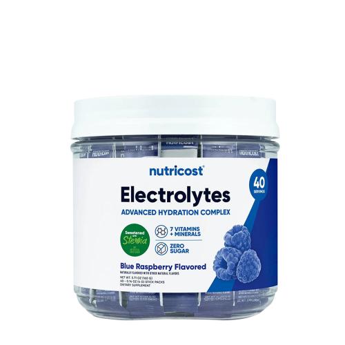 Nutricost Electrolytes Hydration Stick Packs (156 g, Blue Raspberry)