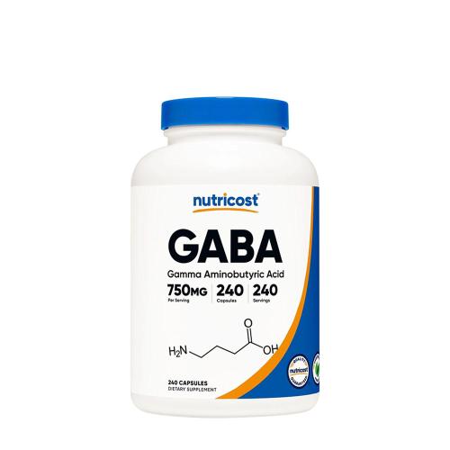 Nutricost GABA 750 mg (240 Capsules)