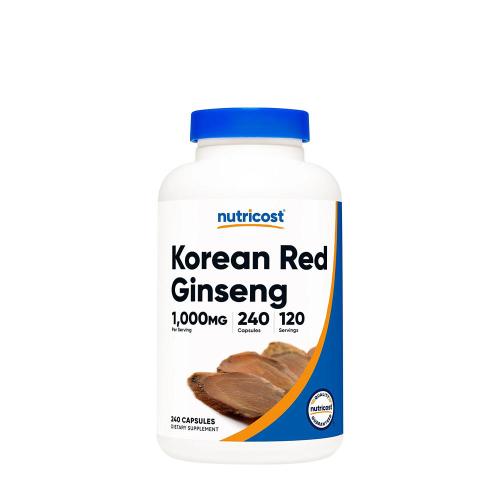 Nutricost Korean Red Ginseng  (240 Capsules)