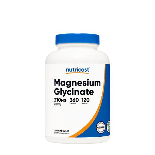 Nutricost Magnesium Glycinate 210 mg (360 Capsules)