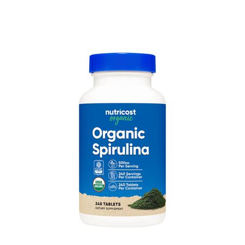 Nutricost Organic Spirulina  (240 Tablets)