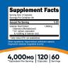 Nutricost Valerian Root 4,000 mg (120 Capsules)