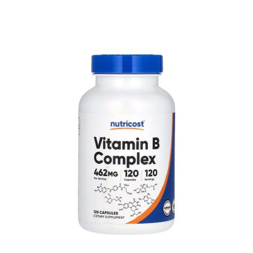 Nutricost Vitamin B Complex  (120 Capsules)