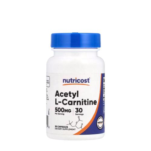 Nutricost Acetyl L-Carnitine 500 mg (30 Capsules)