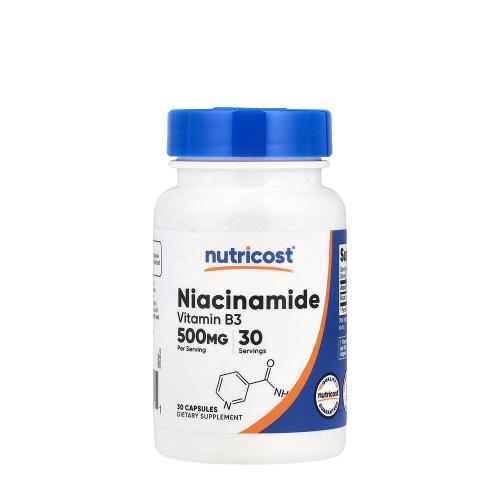 Nutricost Vitamin B3 Niacinamide 500 mg (30 Capsules)