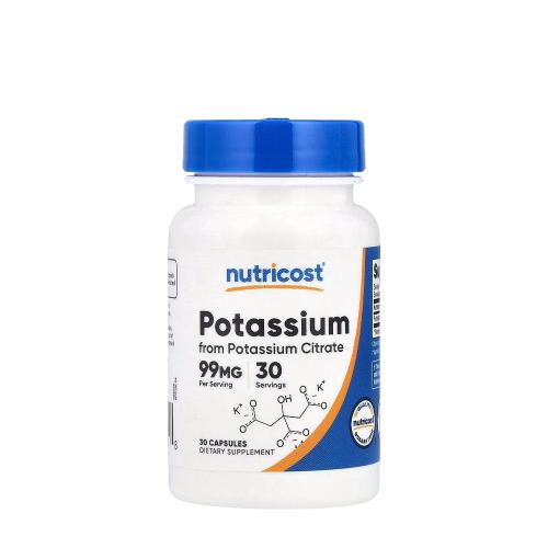 Nutricost Potassium Citrate 99 mg (30 Capsules)