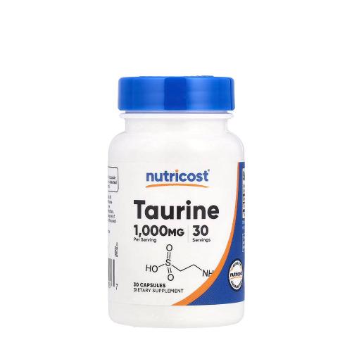 Nutricost Taurine 1000 mg (30 Capsules)