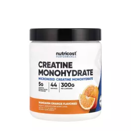   Nutricost Creatine Monohydrate Powder (300 g, Mandarin Orange)