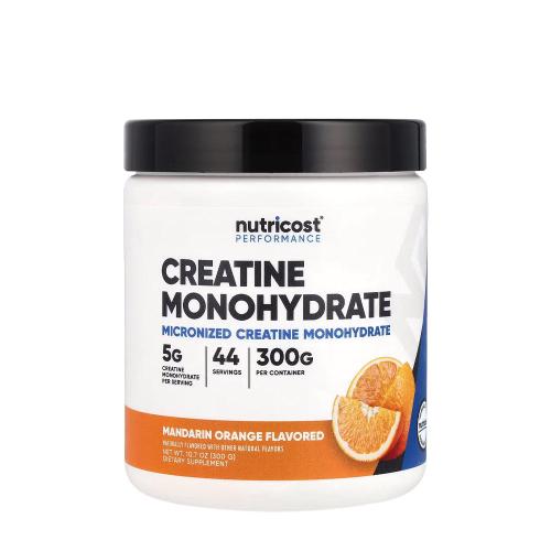 Nutricost Creatine Monohydrate Powder (300 g, Mandarin Orange)