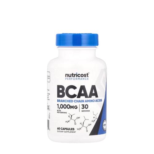 Nutricost BCAA (60 Capsules)