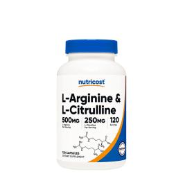   Nutricost L-Arginine L-Citrulline Complex Capsules (120 Capsules)