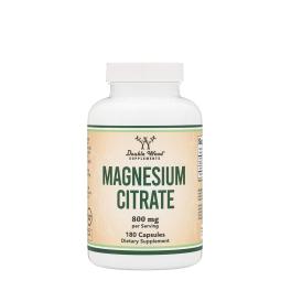 Double Wood Supplements Magnesium Citrate (180 Capsules)