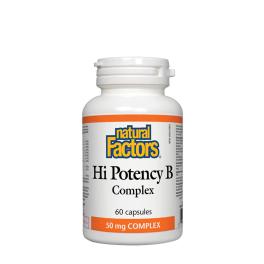 Natural Factors Hi Potency B Complex (60 Capsules)