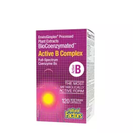   Natural Factors Biocoenzymated Active B Complex (120 Capsules)