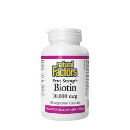   Natural Factors Biotin Extra Strength 10,000 mcg (60 Capsules)