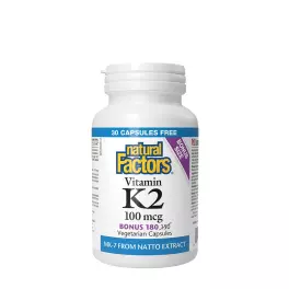 Natural Factors Vitamin K2 100 mcg (60 Capsules)