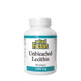 Natural Factors Unbleached Lecithin 1200 mg (90 Softgels)