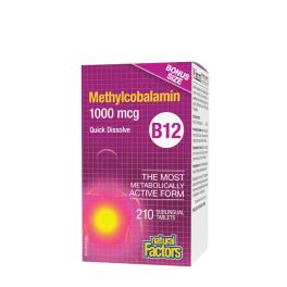 Natural Factors B12 Methylcobalamin 1,000 mcg (210 tablets)