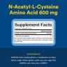 Natural Factors N-Acetyl-L-Cysteine Amino Acid (NAC) 600 mg (60 Veg Capsules)