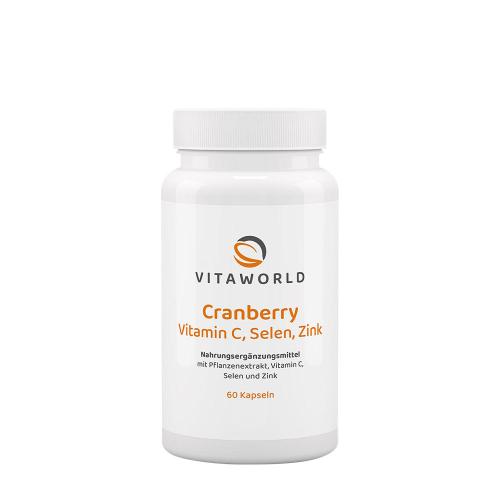 Vitaworld Cranberry Vit C + Selenium + Zinc (60 Capsules)