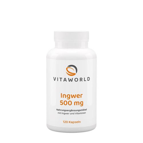 Vitaworld Ginger 500 mg (120 Capsules)