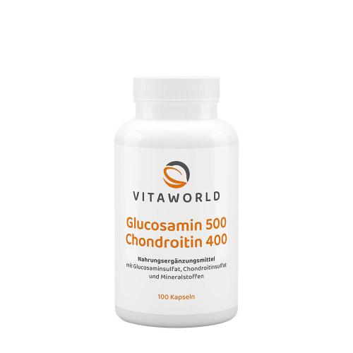 Vitaworld Glucosamine 500 + Chondroitin 400 (100 Capsules)