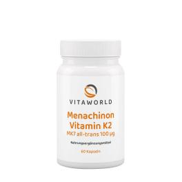 Vitaworld Menaquinone Vitamin K2 MK7 (60 Capsules)