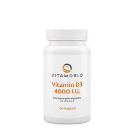 Vitaworld Vitamin D3 4000 IU (100 Capsules)