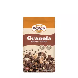 Cerbona Milk Chocolate-Biscuit Granola (450 g)