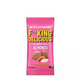   ALLNUTRITION Fitking Delicious Almonds (90 g, Milk & white chocolate with tiramisu flavour)