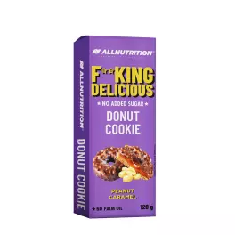   ALLNUTRITION Fitking Delicious Donut Cookie (128 g, Peanut Caramel)