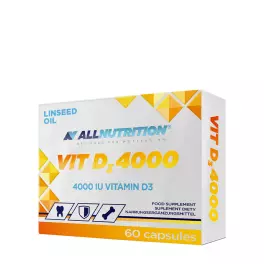 ALLNUTRITION Vit D3, 4000 IU (60 Capsules)